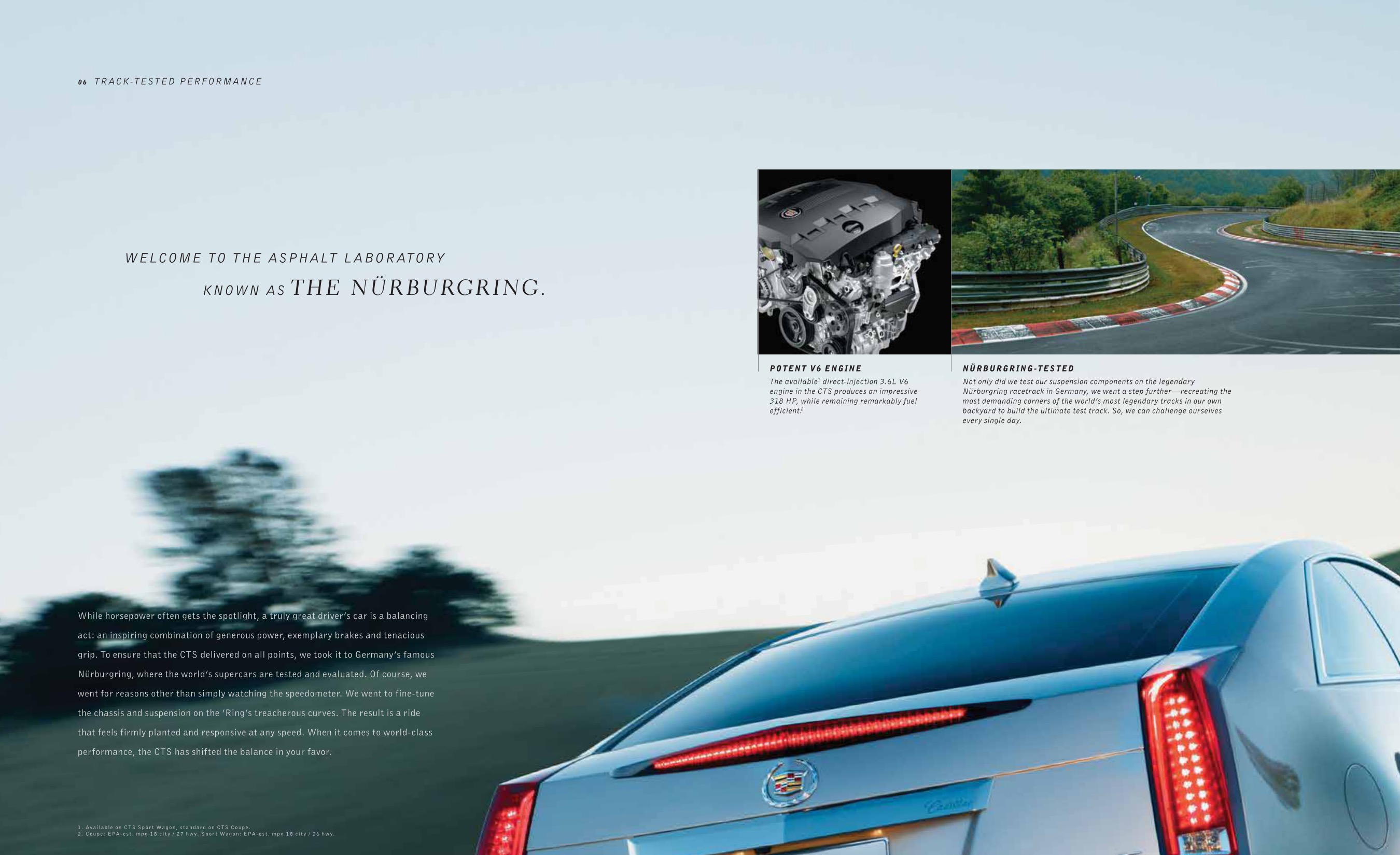 2014 Cadillac CTS Brochure Page 7